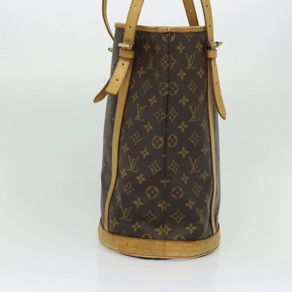 LOUIS VUITTON Monogram Bucket GM Shoulder Bag M42236 LV Auth 137413 - Picture 6 of 16
